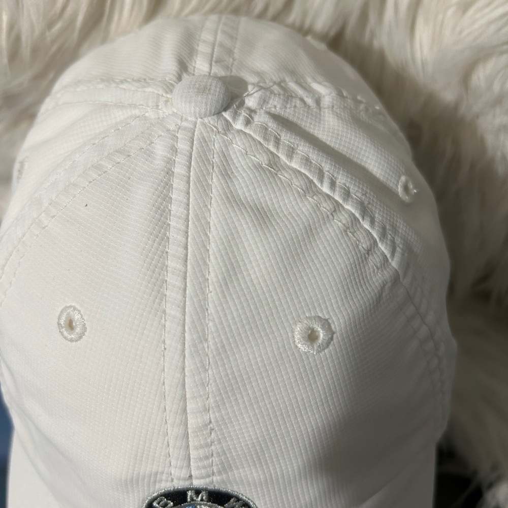 BMW Motorsport car baseball cap hat white one side - Picture 2 of 7